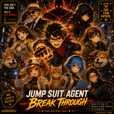 Jump Suit Agent - BREAK THROUGH Front Cover
