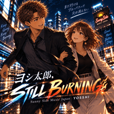 YOSHITARO, STILL BURNING Front Cover