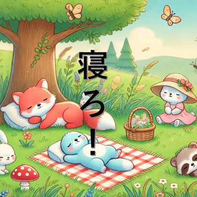 寝ろ!のジャケット写真