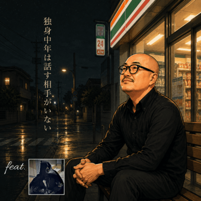 Single middle-aged people have no one to talk to. (feat. TAKATO) Front Cover