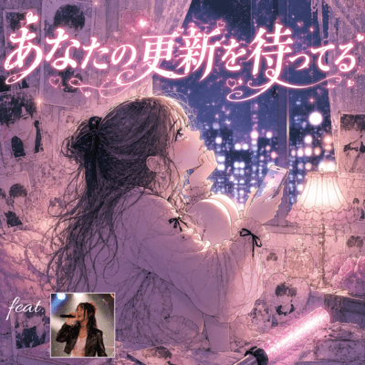 I'm waiting for an update from my favorite idol. (feat. sonokaellie) Front Cover