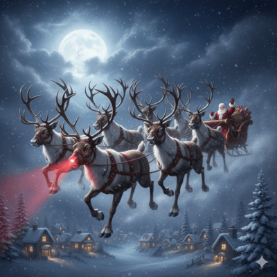 Reindeer Rhymes Front Cover