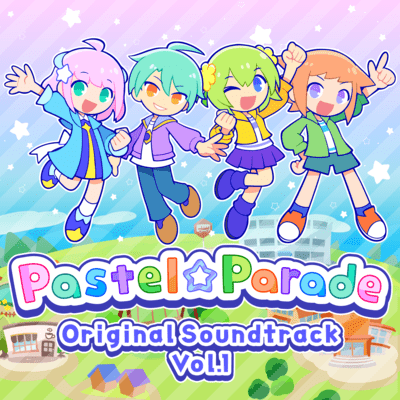 Pastel Parade Original Soundtrack Vol.1 Front Cover