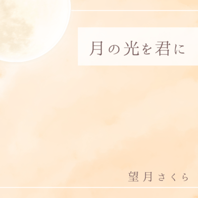 月の光を君にのジャケット写真