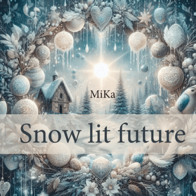 Snow lit future Front Cover