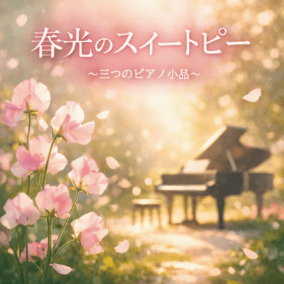 Sweet Peas in Spring Light (Three Piano Pieces) Front Cover