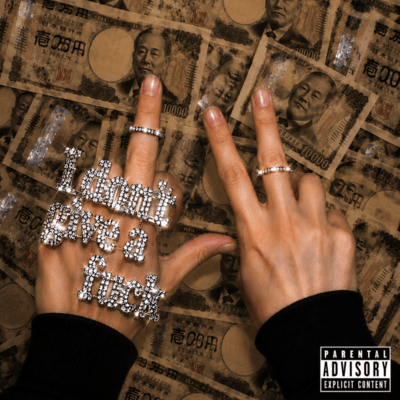 I don't give a fuck Front Cover