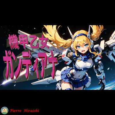 Gandiana : Can These Robot Girls Save The World? Front Cover