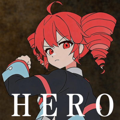 HERO (feat. KASANE TETO) Front Cover