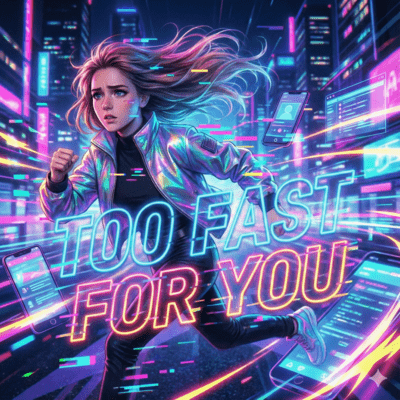 TOO FAST FOR YOU Front Cover