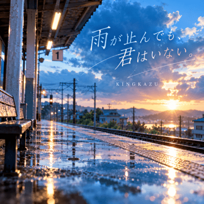 Even after the rain stops, you are not here. Front Cover