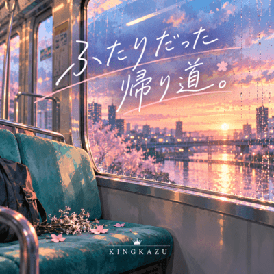 The walk home, just the two of us. Front Cover