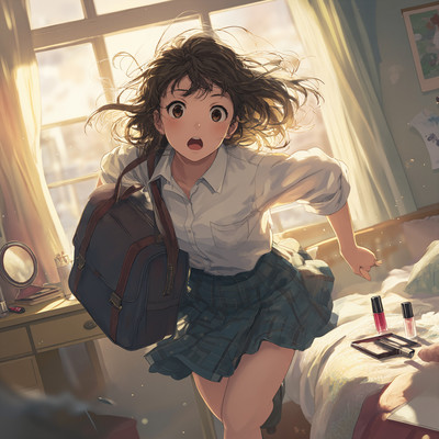 朝の女の子は忙しいのジャケット写真