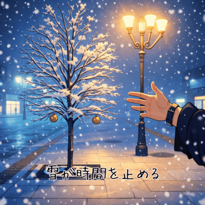 雪が時間を止めるのジャケット写真