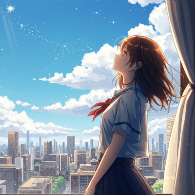 ドアを開けてのジャケット写真