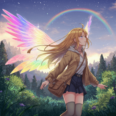 Wings of Rainbow Front Cover