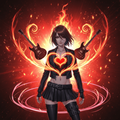 Burning Heart Front Cover