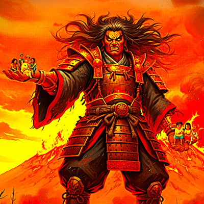 When the Land God Rises to Save the Weak .Cinematic Story Music Front Cover