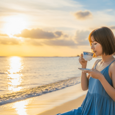 A laid-back jazz soundtrack with a storytelling vibe, perfect for watching the sunset on the beach. Front Cover