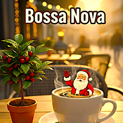 Latest Christmas Winter Bossa Nova Café- Feel the Warmth This Winter Front Cover