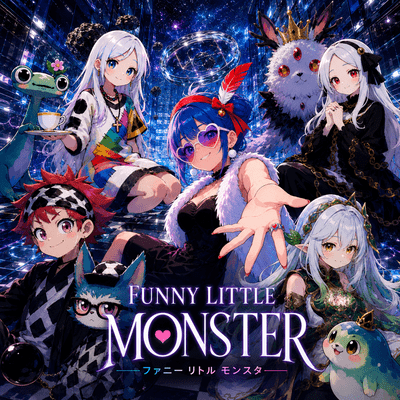 Funny Little Monster Front Cover