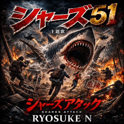 SHARKS ATTACK Front Cover