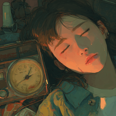 Clock by the window Front Cover