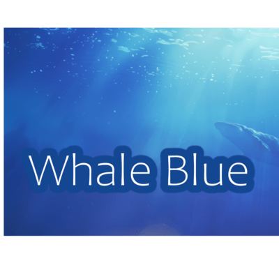Whale Blue Front Cover