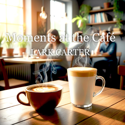 Moments at the Café Front Cover