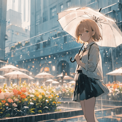 雨模様のジャケット写真