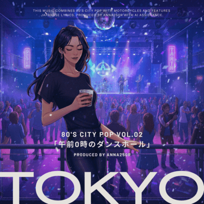 80's CITY POP vol.02「午前0時のダンスホール」/TOKYOのジャケット写真