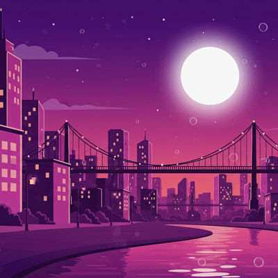 Under the Moonlight (Violet Ver.) Front Cover