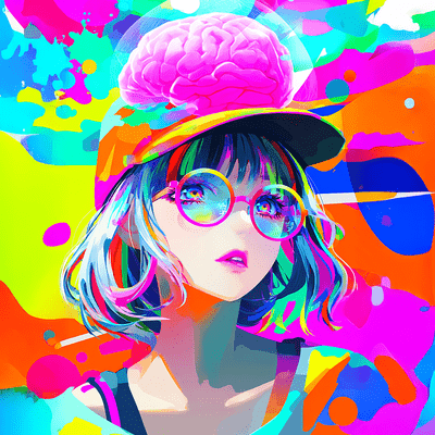 My brain is melting (Glitchy Pop Edition) Front Cover