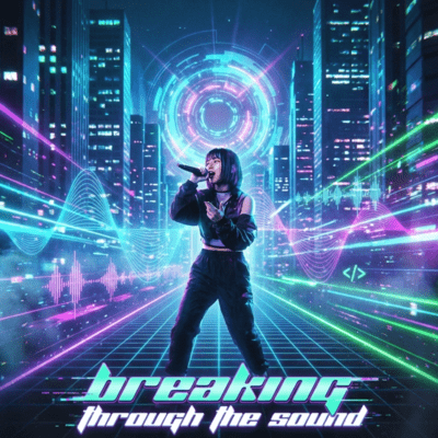 Breaking through the soundのジャケット写真