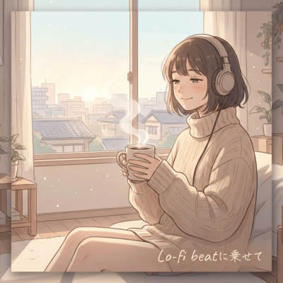 Lo-fi beatに乗せてのジャケット写真