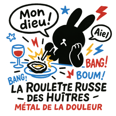 La Roulette Russe des Huîtres - MÉTAL DE LA DOULEUR Front Cover