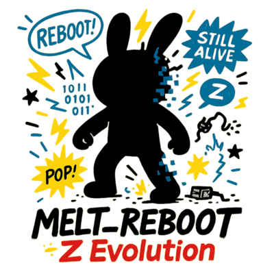 MELT_REBOOT - Z Evolution Front Cover