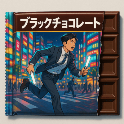 ブラックチョコレートのジャケット写真