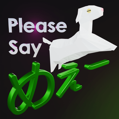 Please Say めぇーのジャケット写真