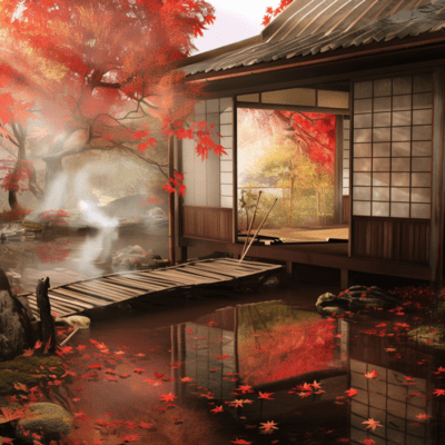 Tranquil Winds of Kyoto Front Cover