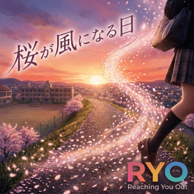 Sakura Becomes the Wind Front Cover