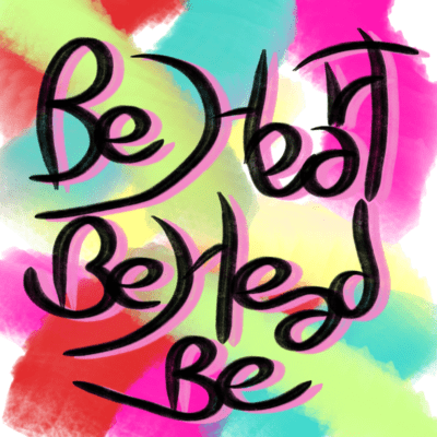 BE HEART BE HEAD BE (dub ver.) Front Cover