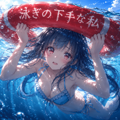 I'm Bad at Swimming Front Cover