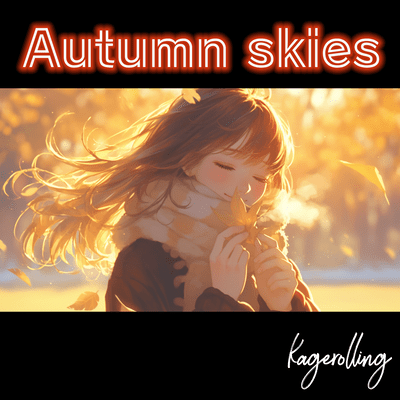Autumn skies Front Cover
