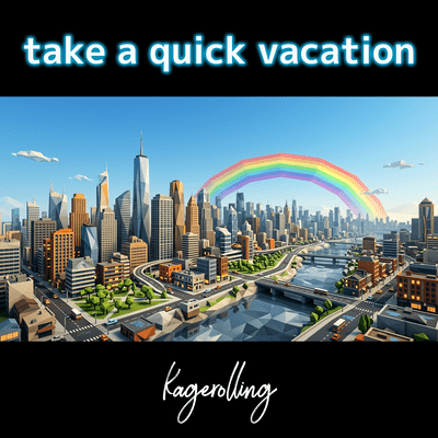 take a quick vacationのジャケット写真