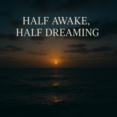 HALF AWAKE, HALF DREAMING Front Cover