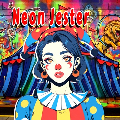 Neon Jester Front Cover