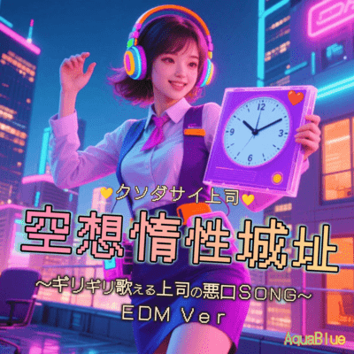 KUSO DASAI JOUSHI -The Cutest Diss Anthem for Terrible Bosses- (2025/EDM Ver) Front Cover