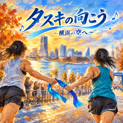 Beyond the Tasuki ~To the Yokohama Sky~ Front Cover