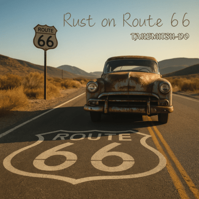 Rust on Route 66 Front Cover
